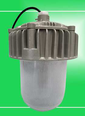 NFC9180防眩泛光灯电站自带蓄电池应急三防LED弯灯护栏式立杆灯