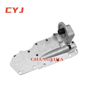 6D102机油冷却器边盖3918288390935239152436BT5.9PC200