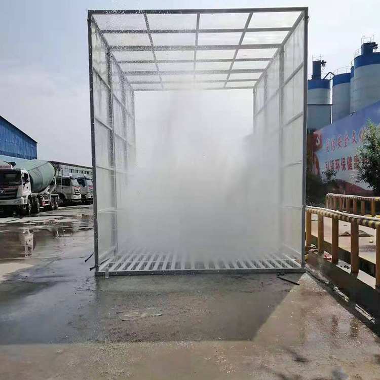 建筑工地全自动洗车台厂家感应车辆洗轮机设备工程自动洗车机机械