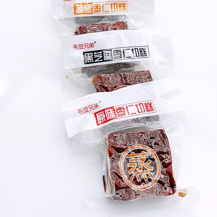 枣仁切糕2500g 独立包原味黑芝麻味玫瑰味菠萝味蒸红枣夹核桃零食