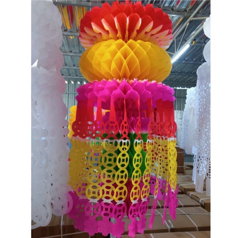 清明节灯笼祭祀白色挂山纸塑料纸厂家各种各样环保W彩色拷贝纸灯