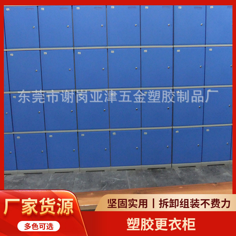厂家直销塑胶更衣柜优质更衣柜普通机械锁更衣柜储物柜防盗