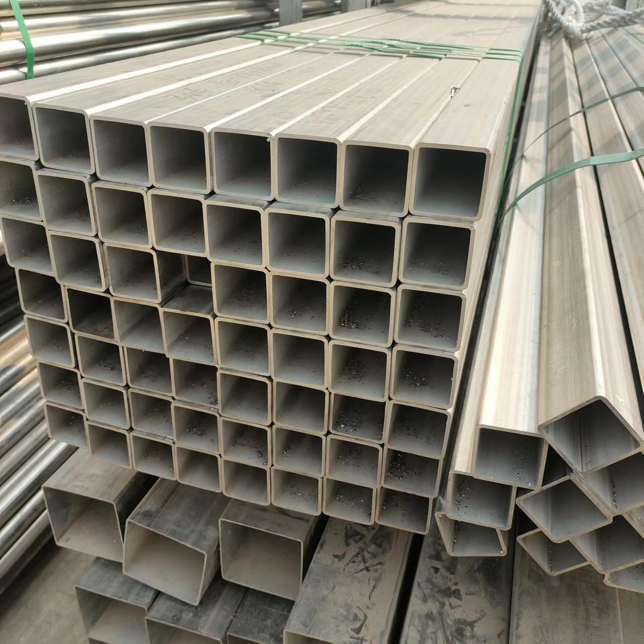 现货不锈钢方管零售201304无缝方管圆管改方管切割定尺