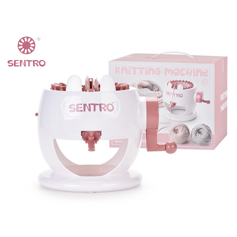 跨镜新款小号gDIY编织机22针小白兔织羊毛机毛线小朋友过家家玩具