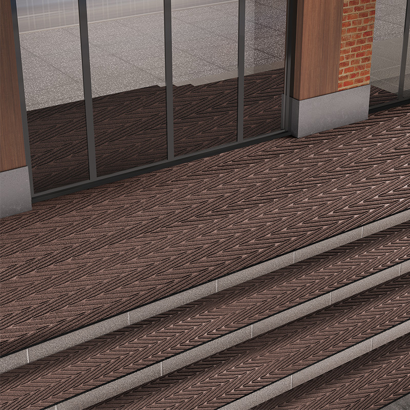 户外静音楼梯f垫商用地垫定制商铺耐蹭隔尘垫室外台阶冬天防滑地