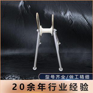 尼龙轮铝轮电缆钢管高架地面直线滑车直跑放线桥架承重重载滑轨