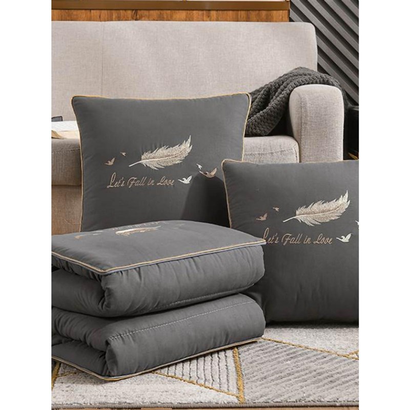 车载抱枕被子两用高档多r功能靠垫被沙发靠枕午睡空调枕头被可折