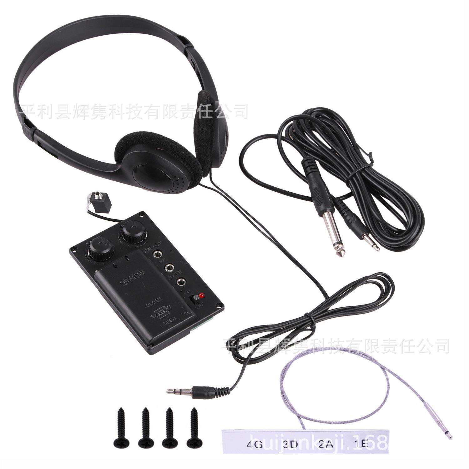 大提琴拾音器QHV-1000 电声大提琴拾音器EQ电箱提琴EQ 调音器