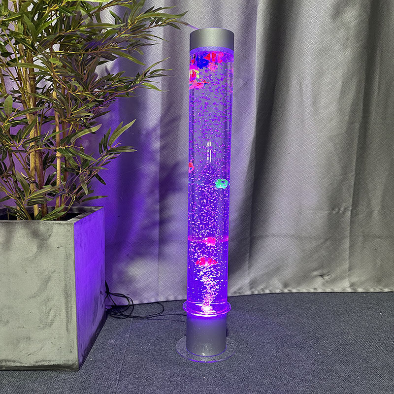 亚克力卧室新居墙摆件气泡水族婚庆路引水柱管室内形象装饰背景