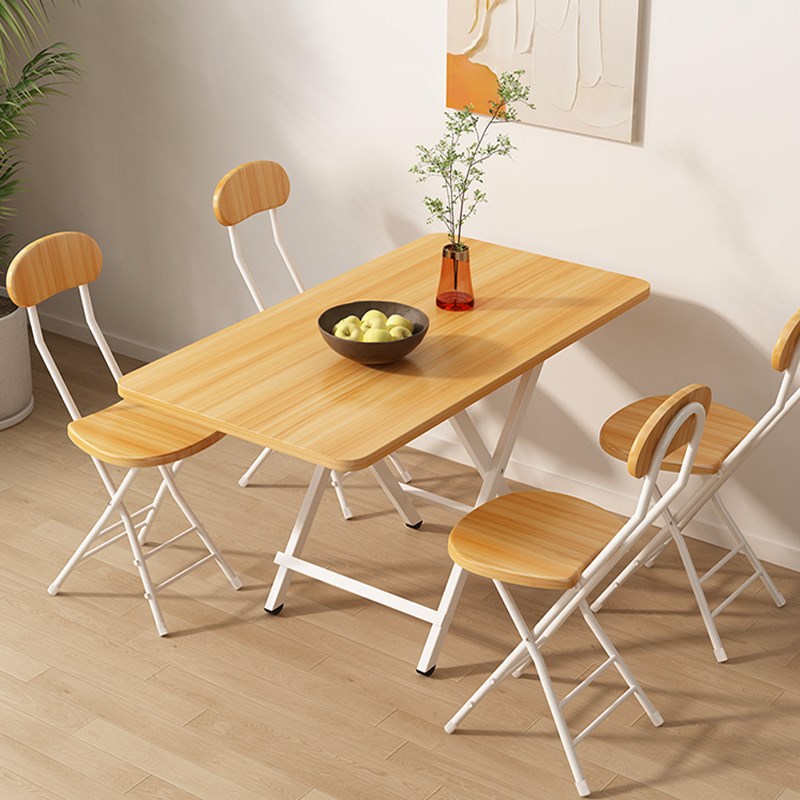 折叠桌子餐桌家用简易小户型长方形吃饭桌便携式户外摆摊长条桌