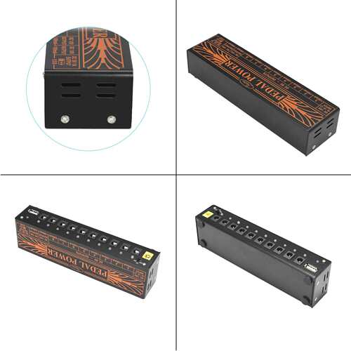 ROWIN 电吉他单块效果器 多路 9v 12v 18v 低噪音稳压 电源 PW-1
