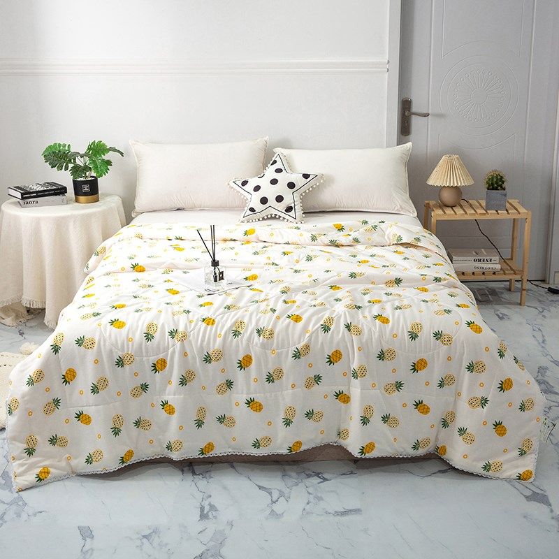 全棉纱布棉花夏凉被定做空调被学生1.5米2米棉被单人双人春秋被子,床上用品,棉花被,淘宝优惠券,粉丝福利购,淘宝优惠卷