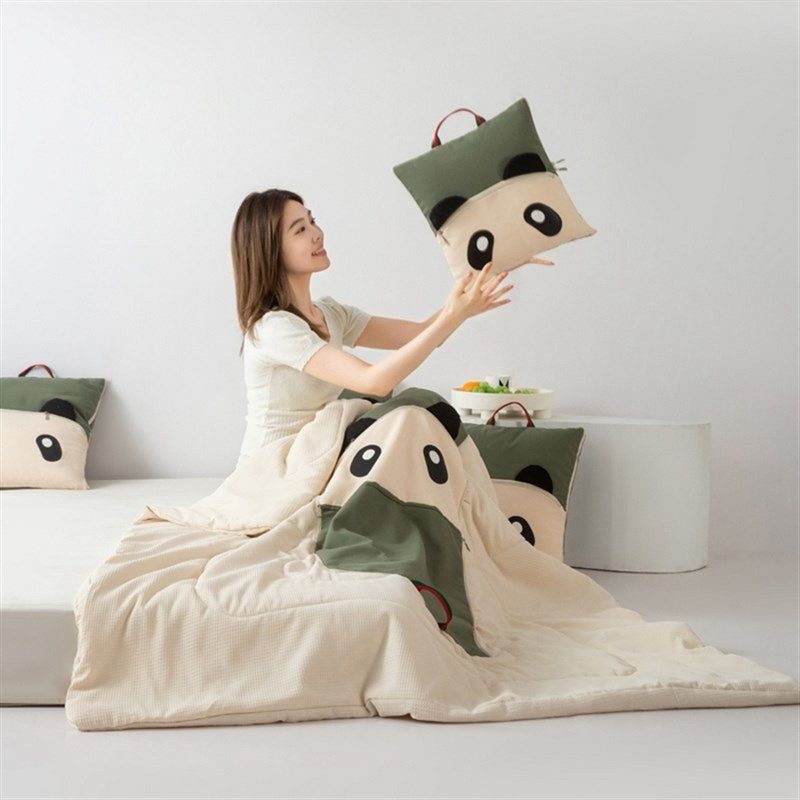 夏凉枕头车载被二合一枕被被子午睡毯子夏季两用车用抱枕被空调被,居家布艺,抱枕被,淘宝优惠券,粉丝福利购,淘宝优惠卷