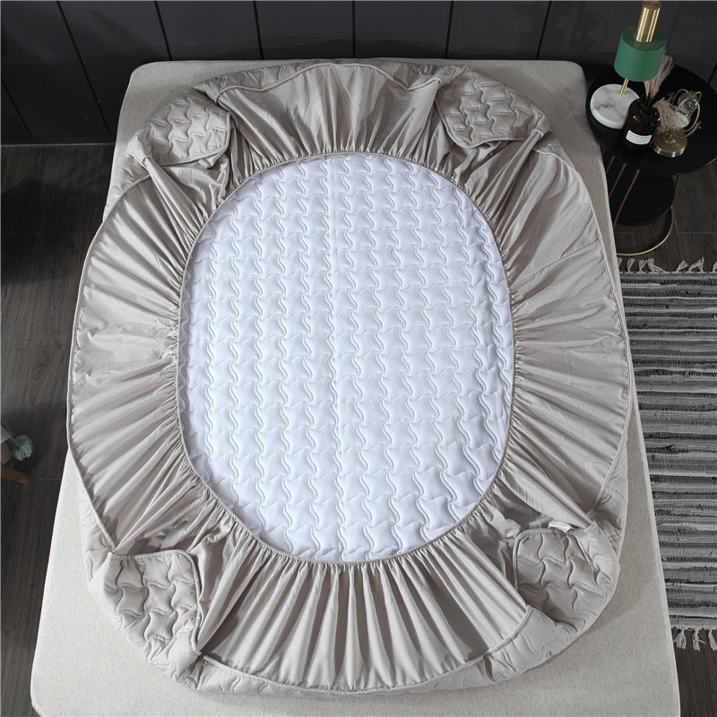 全棉床笠单件纯棉床垫套加厚夹棉席梦思防滑保护套1.8m全包床罩套,床上用品,床笠,淘宝优惠券,粉丝福利购,淘宝优惠卷
