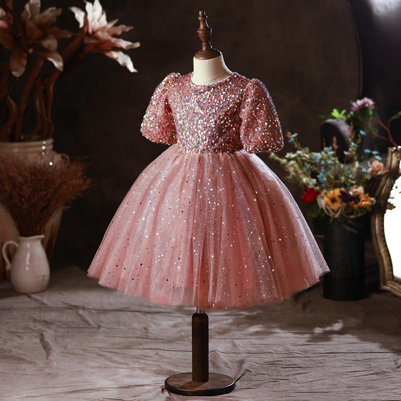 女童高端晚礼服儿童公主裙女孩生日洋气蓬蓬纱花童婚纱裙演出服冬,童装/婴儿装/亲子装,儿童礼服,淘宝优惠券,粉丝福利购,淘宝优惠卷