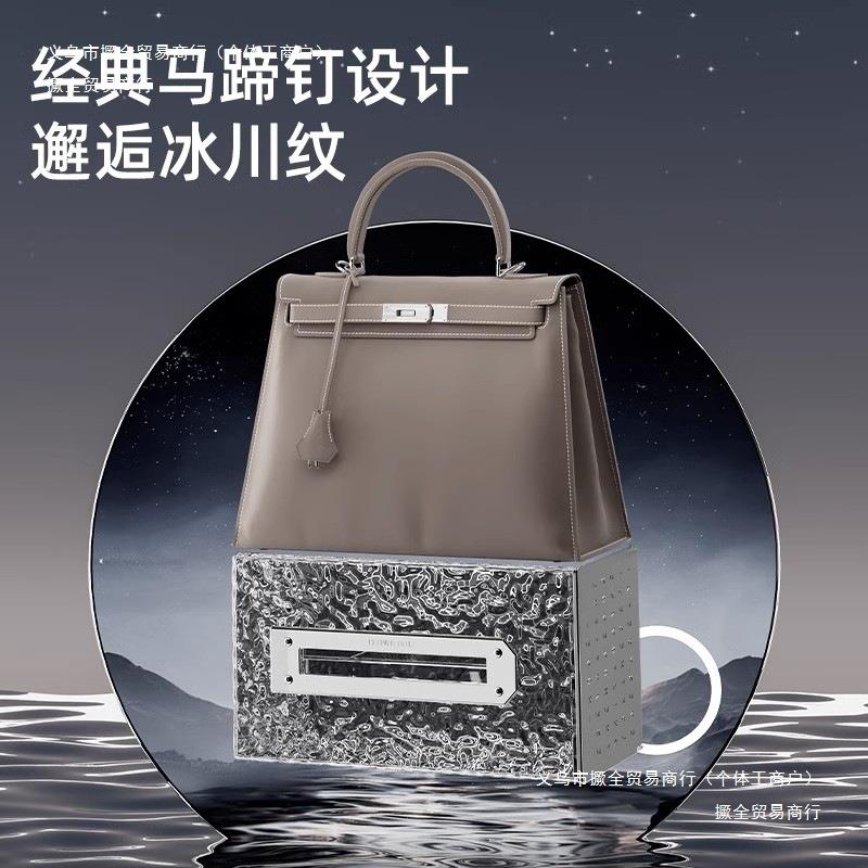抽收纳盒浴室免纸巾盒透明子纸盒卫生间轻奢倒挂壁挂式洗脸巾打孔