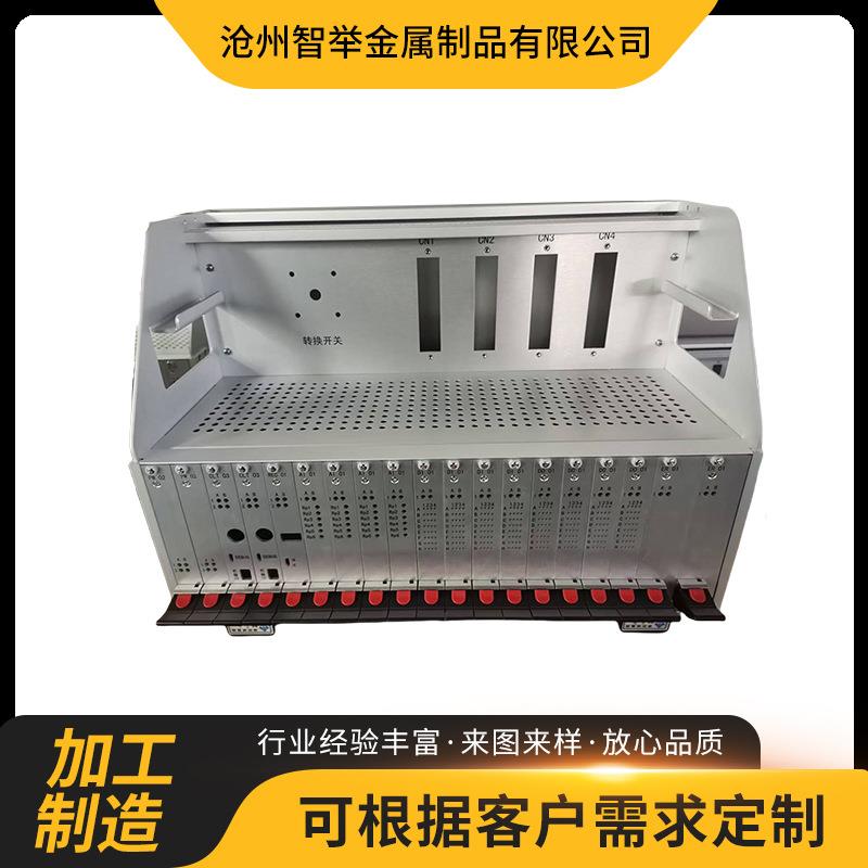 型材机箱电力铝合金屏蔽插箱配件工控铝型材设备钣金外壳控制箱