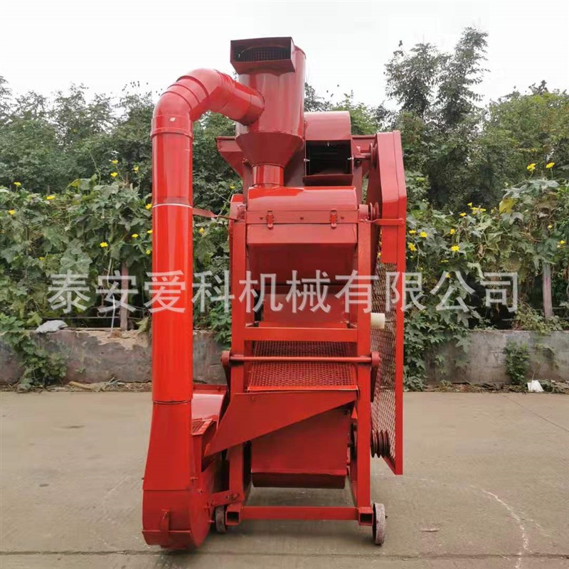 二次抽风除尘花生m脱壳机油坊家用花生脱壳机脱皮干净电柴两用多