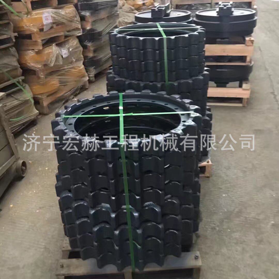 EC460BEC480BEC700B挖掘机链条链板总成支重轮履带板驱动齿