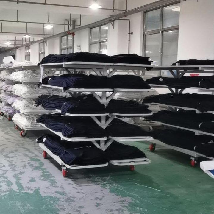 服装松布车松布架制衣厂网格面料周转车裁片架工作推车成品展示架