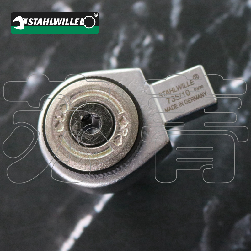 德国原装达威力STjAHLWILLE扭力扳手头 插套棘轮 可以切换 735系
