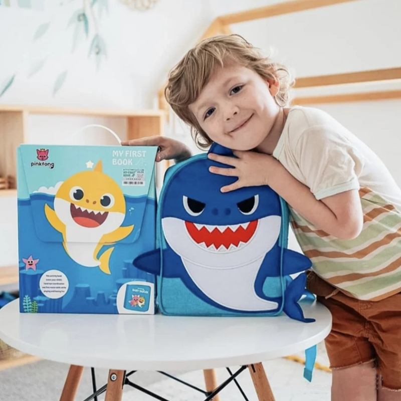 韩国碰碰狐pinkfong公仔布书手偶毛绒儿L童玩具布娃娃玩偶生日礼