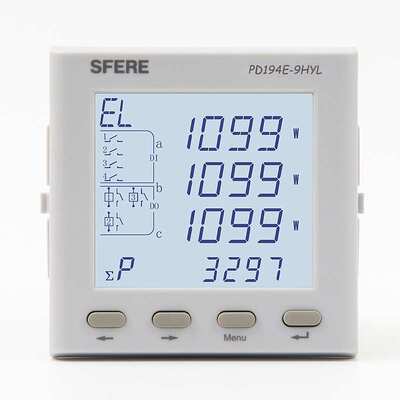 江苏斯菲尔电气PD194E-9HYL具备Lonworks协议多功能谐波电能仪表