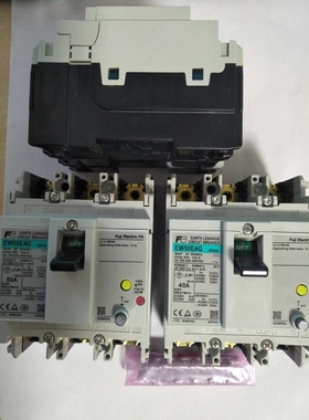 富士漏电断路器EW100EAG3P30MA 50A 60A 75A 100A 30MA 100-500MA