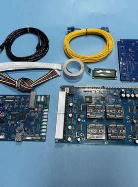 hoson汉森四头套板改组装DTF数码印花平板UV机i3200喷头控制板卡