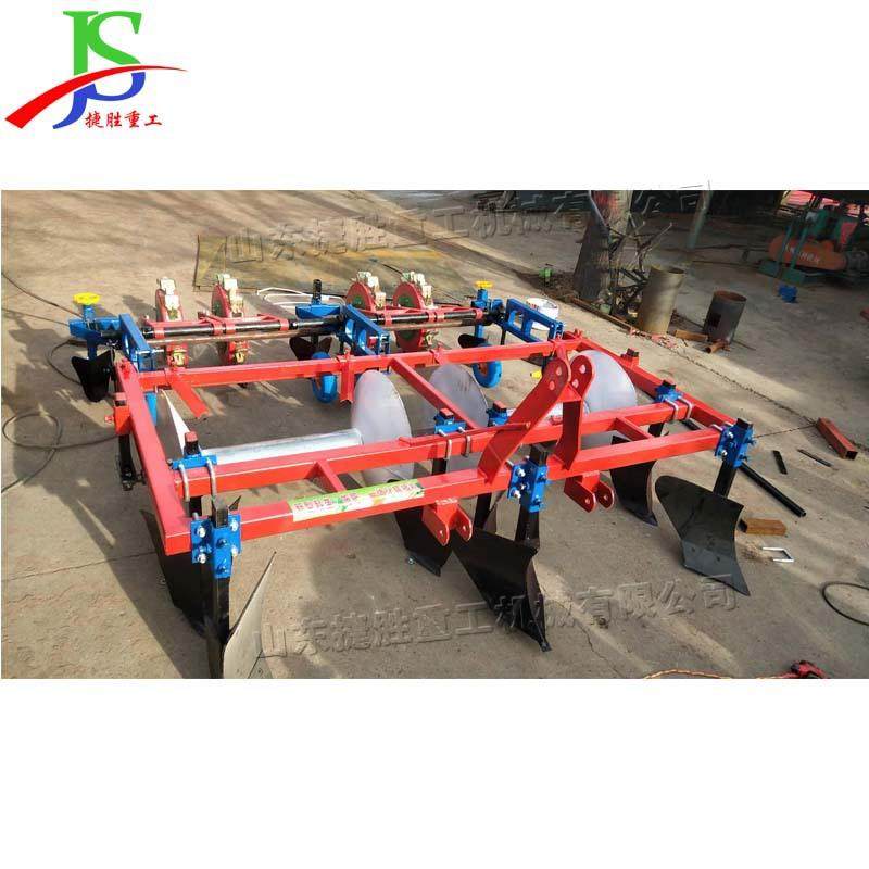 四行平土铺膜打孔种植机农用种植起垄机滴灌带铺膜打孔播种机