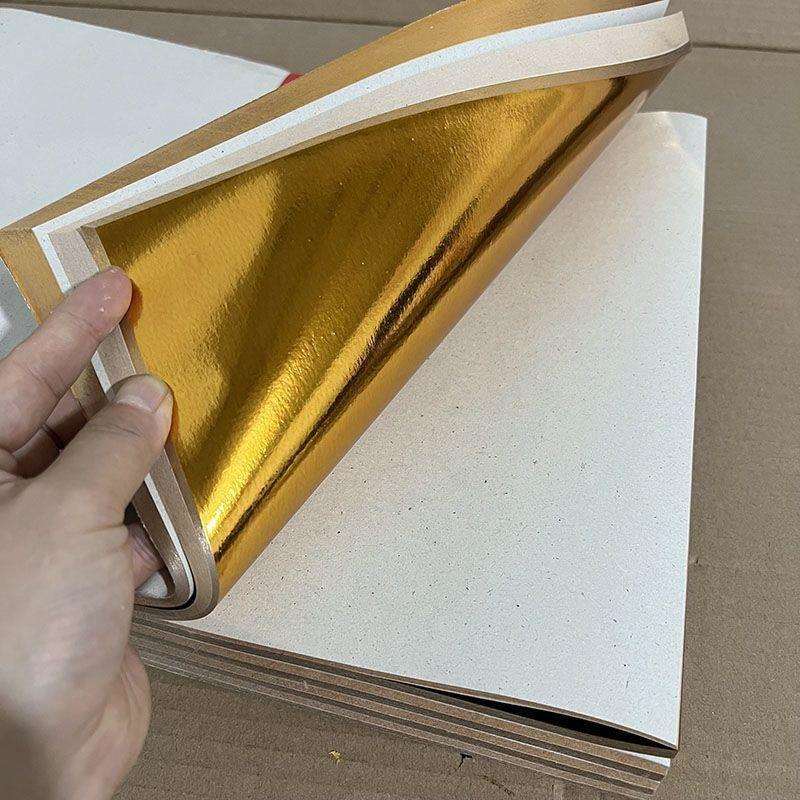 35*25厘米大张金纸银纸叠元宝纸莲花纸手工折纸拜佛覆膜元宝意赛