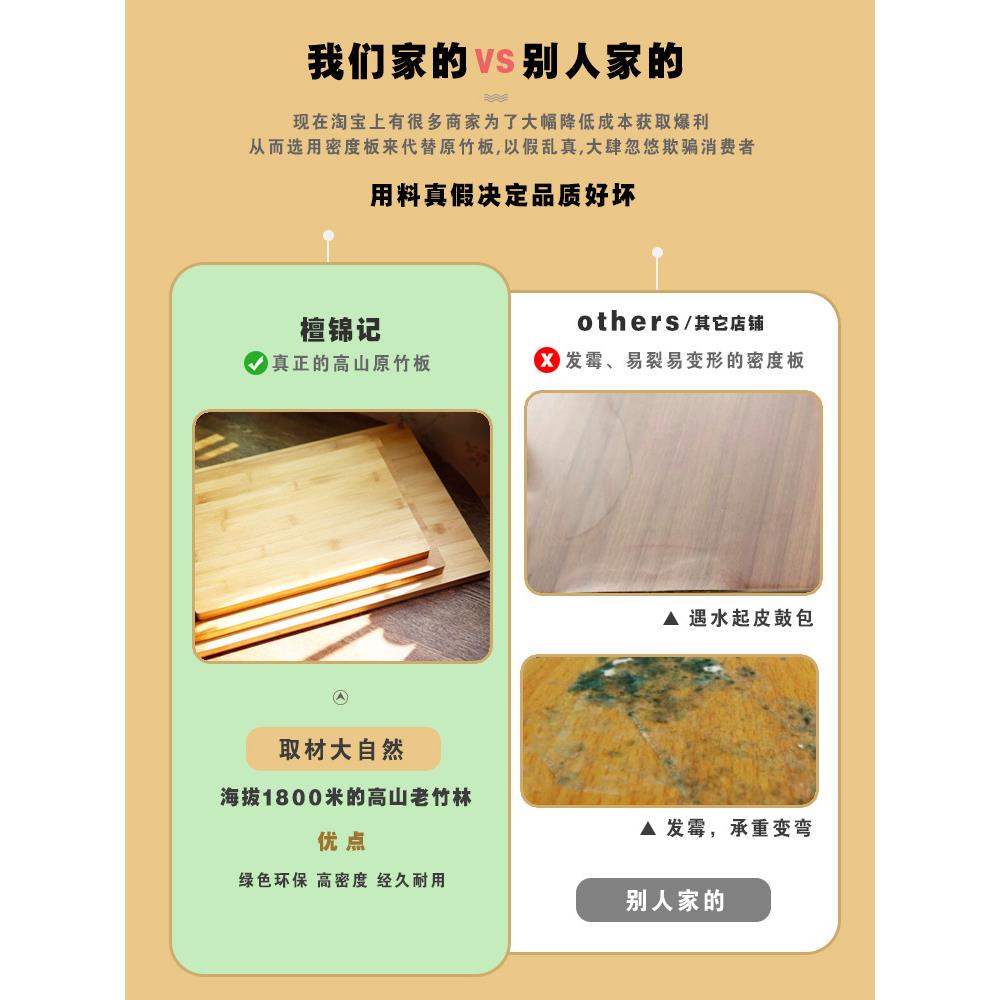 置物架多层落地实木书架客厅书房书柜现代简约杂货收纳储物竹新品