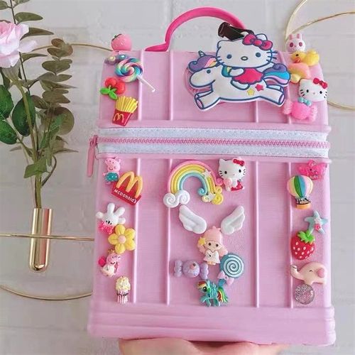 小学生儿童书包男童2-6女幼儿园5岁补课书包公主一二年级双肩潮