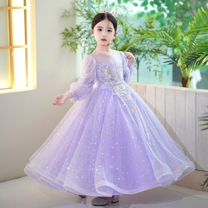 花童婚礼小女孩礼服女童公主裙儿童装生日钢琴演出服长裙高端主持,童装/婴儿装/亲子装,儿童礼服,淘宝优惠券,粉丝福利购,淘宝优惠卷