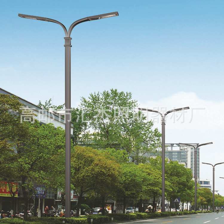 双臂路灯 室外照明灯具 节能led路灯套件 大功率LED路灯厂家