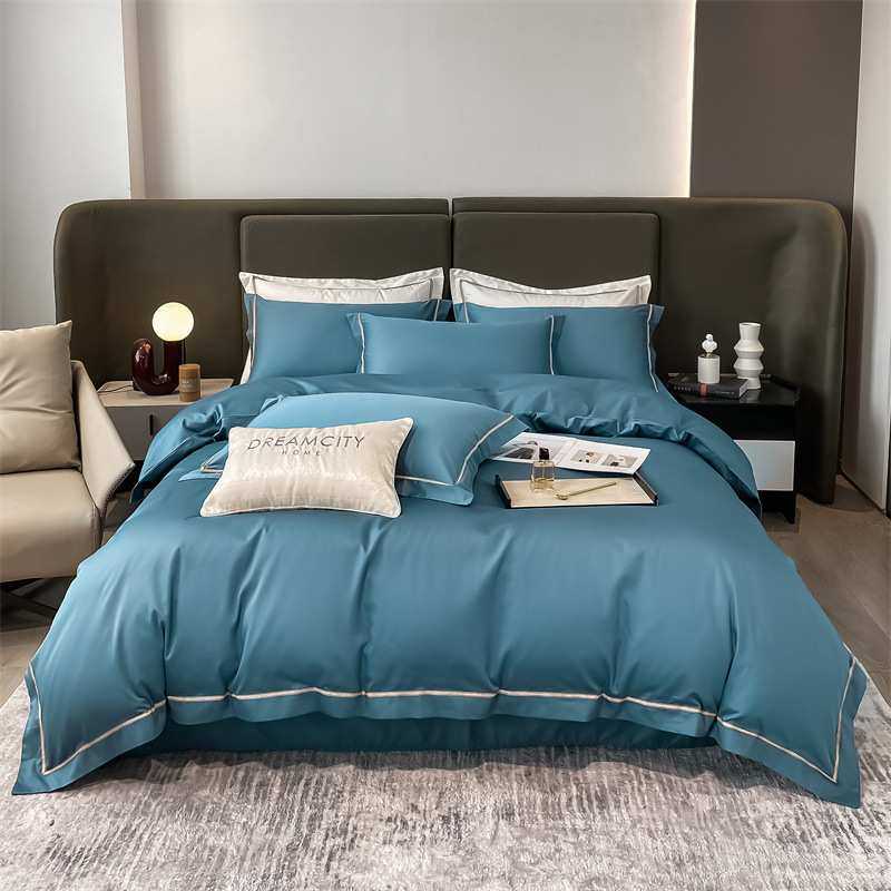 60长绒棉贡缎纯棉四件套纯色全棉绣边床笠四件套床上用品被套床单,鲜花速递/花卉仿真/绿植园艺,其它园艺用品,淘宝优惠券,粉丝福利购,淘宝优惠卷