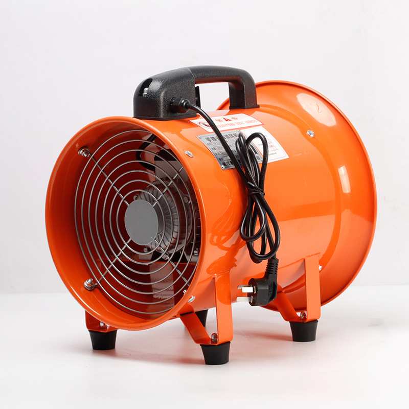 源头厂家便携式移动坑道小型空气输送机风力强劲通风机