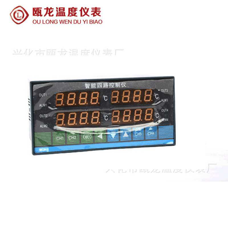 PID四路智能温度控制调节器 温湿度仪表 智能控制板热电阻