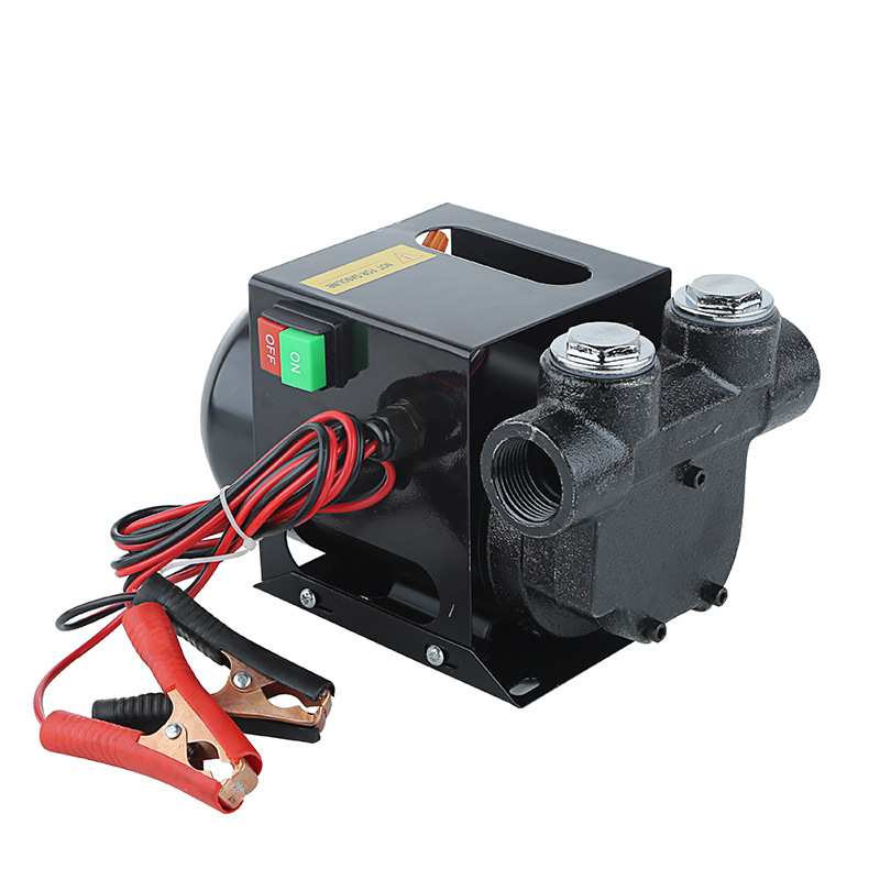 抽油泵电动12V24V 加油泵柴油煤油液压油直流大功率套装抽液泵