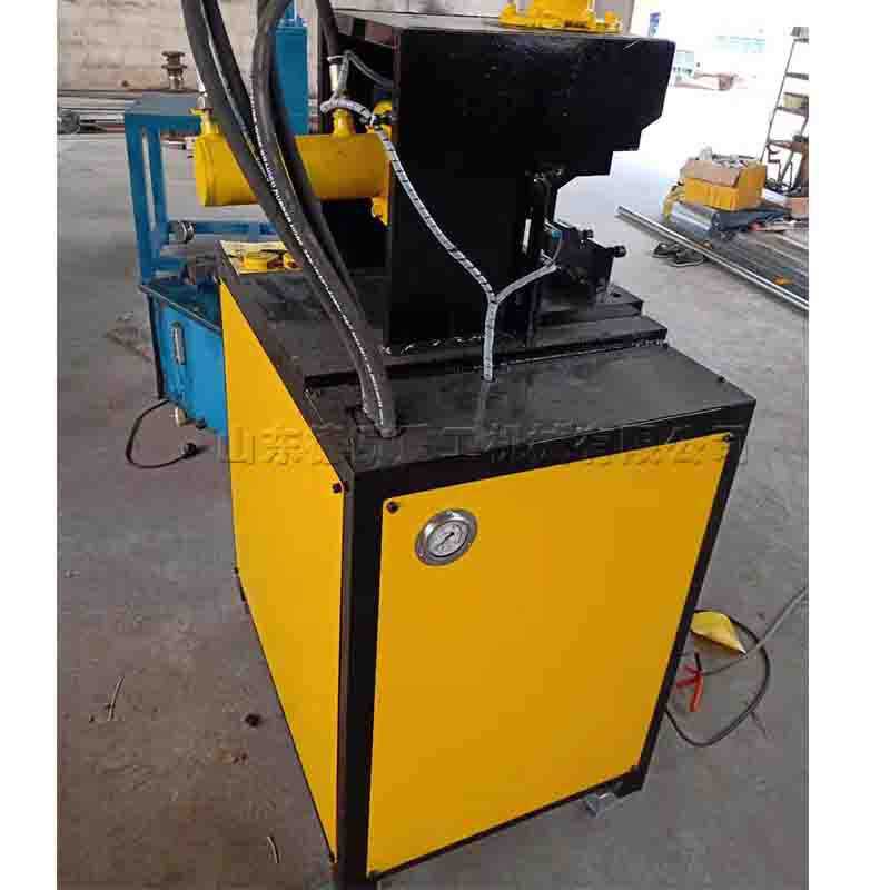 Arc punching machine 护栏加工方管圆管冲孔机 液压钢管坡口机