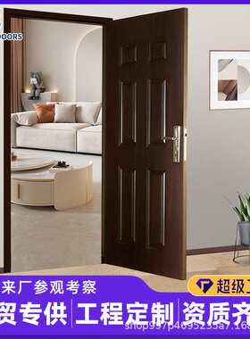american door slab steel欧式美式卧室门 超隔音房间门价格厂家
