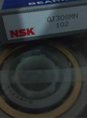 NSK QJ308MN日本进口轴承QJ 307 306 309 310 311 312 313 314 MN