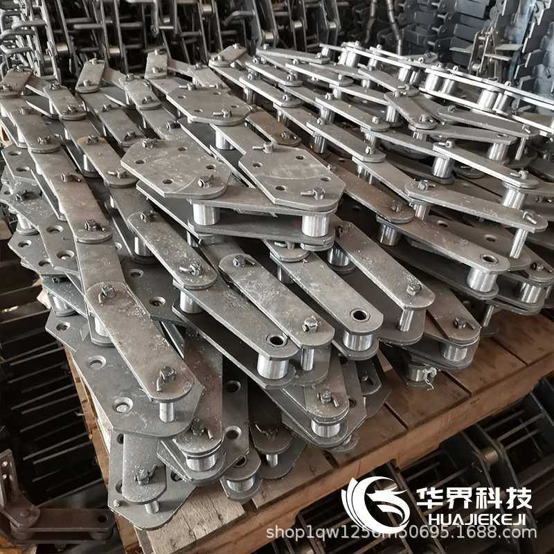 NE50提升机链条单链双链料斗上料机 板链斗提机NE30板式传动链