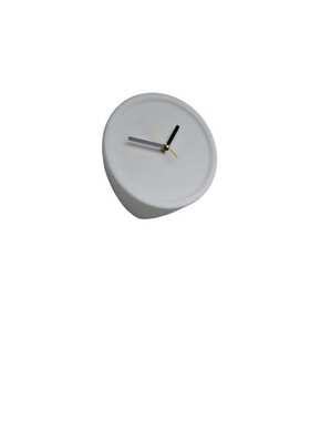 简约纯色现代静音科技艺术装饰遮孔免打孔墙角钟角挂钟客厅简约纯