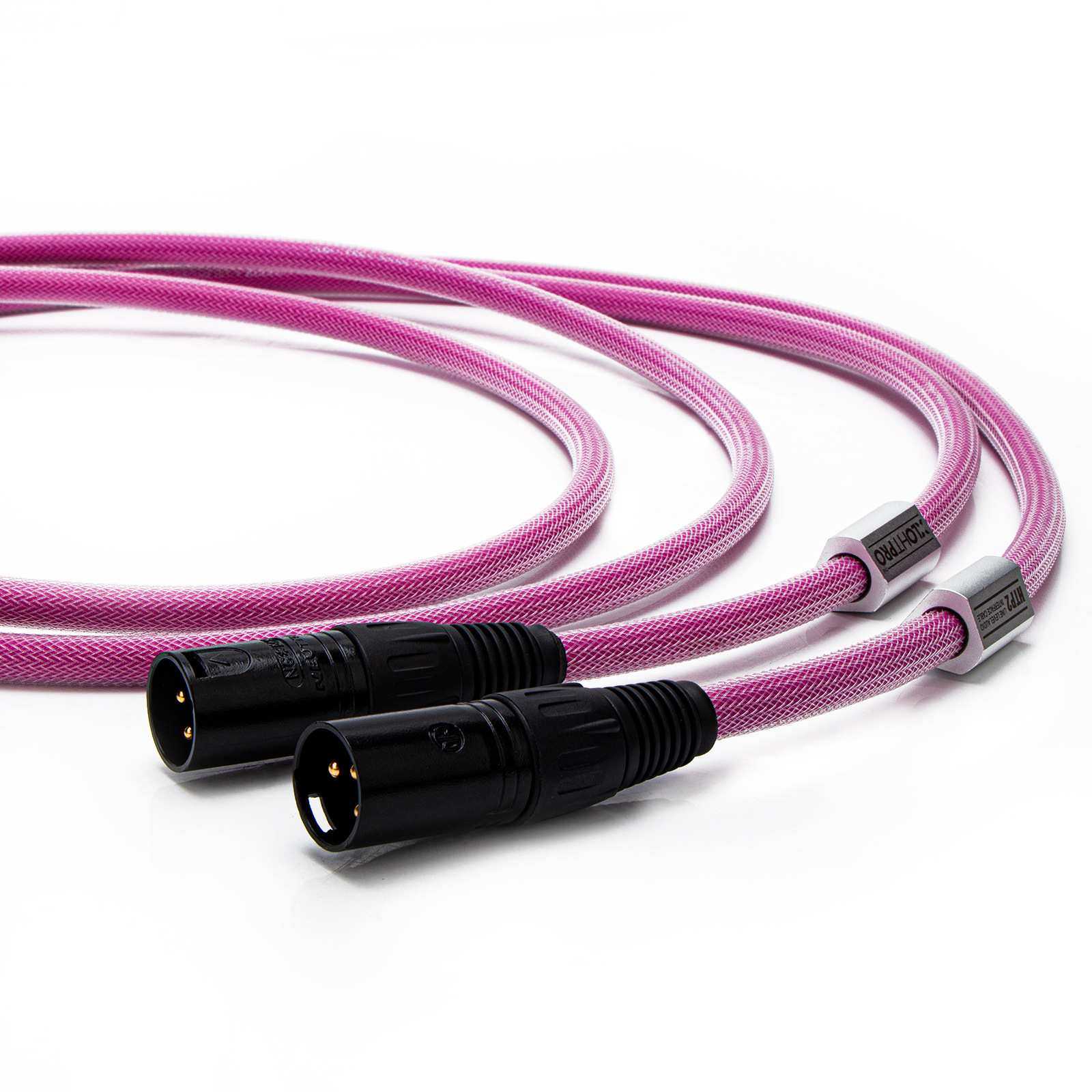 XLO 至高 HTP1 6N OFC平衡线镀金卡侬信号线卡农音频连接线