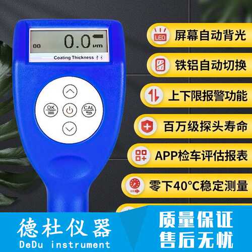 涡流测厚仪 镀层、漆膜测厚仪 铁基一体涂层测厚仪RP860F