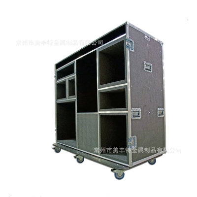 直销航空箱黑色防火板厚9mm 12mm铝合金厚度2.0mm重五金配件