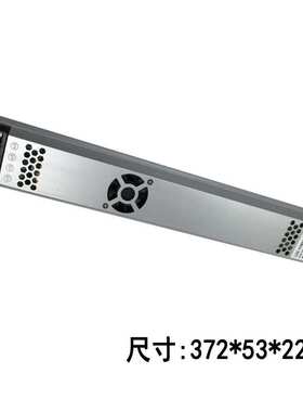 长条驱动变压器12V33A400WLED超薄卷帘拉布灯箱内置开关电源