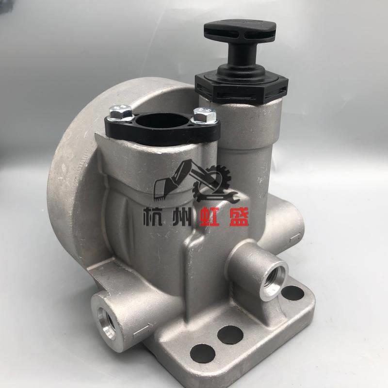 康明斯ISL8.9 FS1098柴油滤芯座手油泵398278000柳工徐工200/215D
