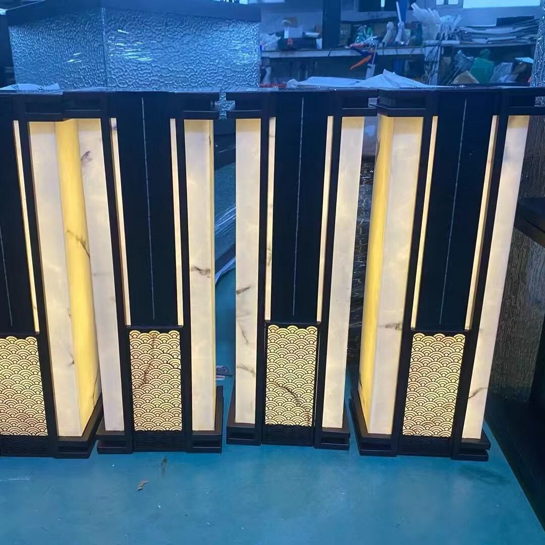 太阳能云石壁灯户外led防水壁灯别墅大门装饰两侧灯接电85-220v批